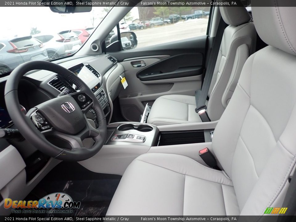 Front Seat of 2021 Honda Pilot Special Edition AWD Photo #8