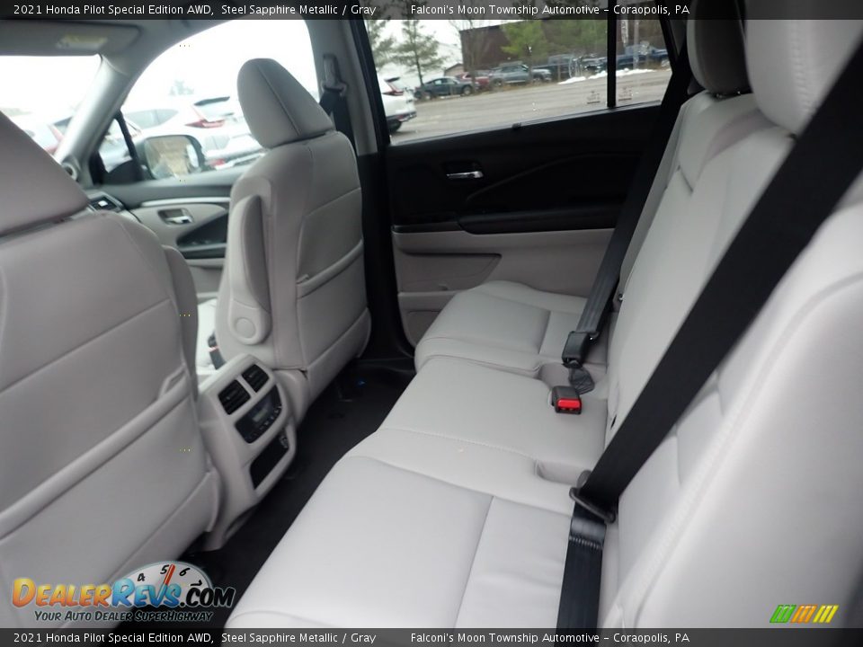 Rear Seat of 2021 Honda Pilot Special Edition AWD Photo #9