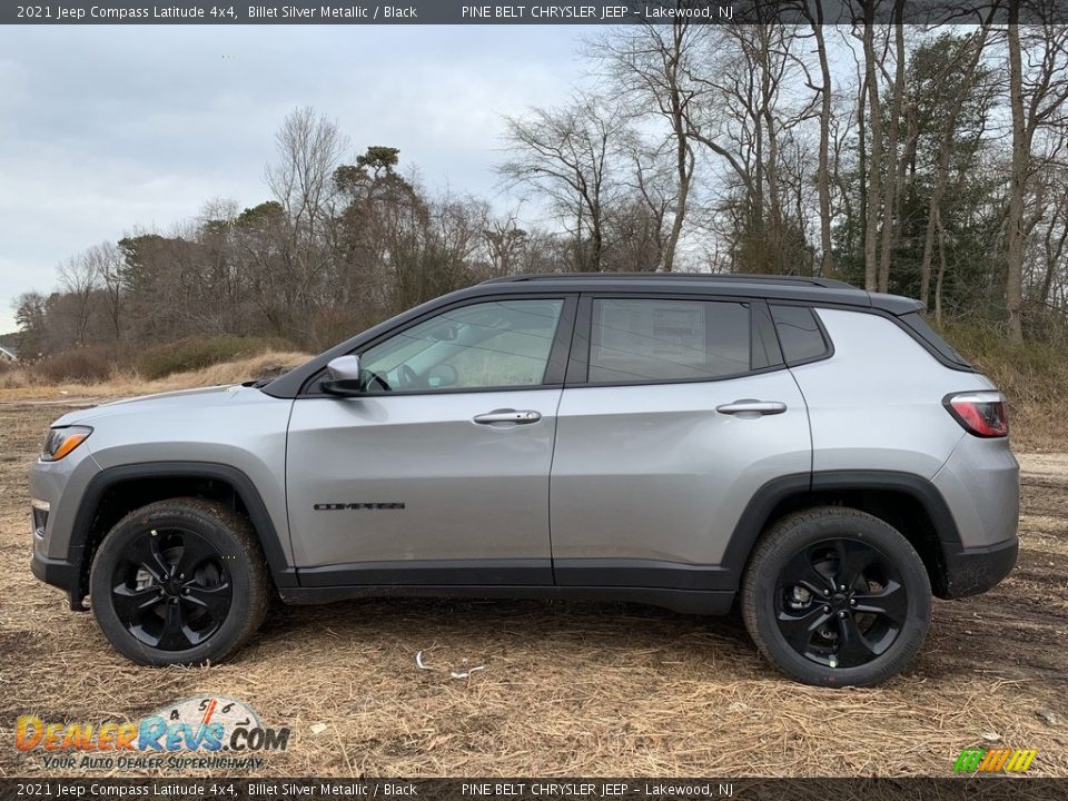 Billet Silver Metallic 2021 Jeep Compass Latitude 4x4 Photo #4