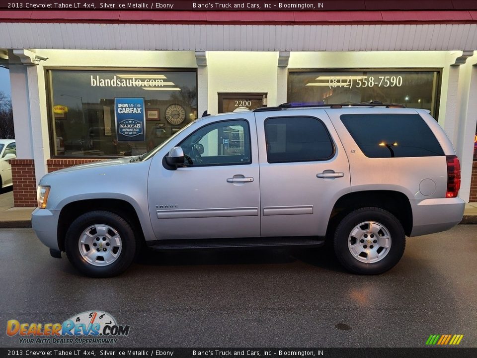 2013 Chevrolet Tahoe LT 4x4 Silver Ice Metallic / Ebony Photo #1