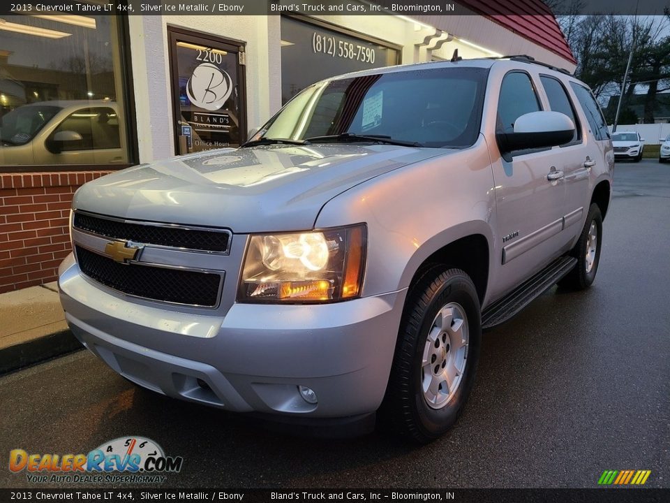 2013 Chevrolet Tahoe LT 4x4 Silver Ice Metallic / Ebony Photo #2