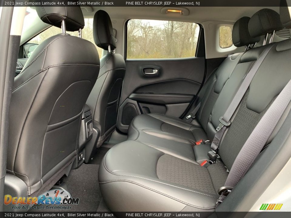 2021 Jeep Compass Latitude 4x4 Billet Silver Metallic / Black Photo #9