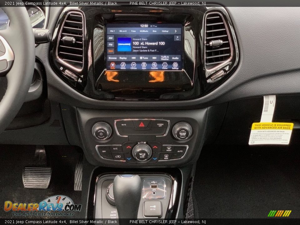 2021 Jeep Compass Latitude 4x4 Billet Silver Metallic / Black Photo #10