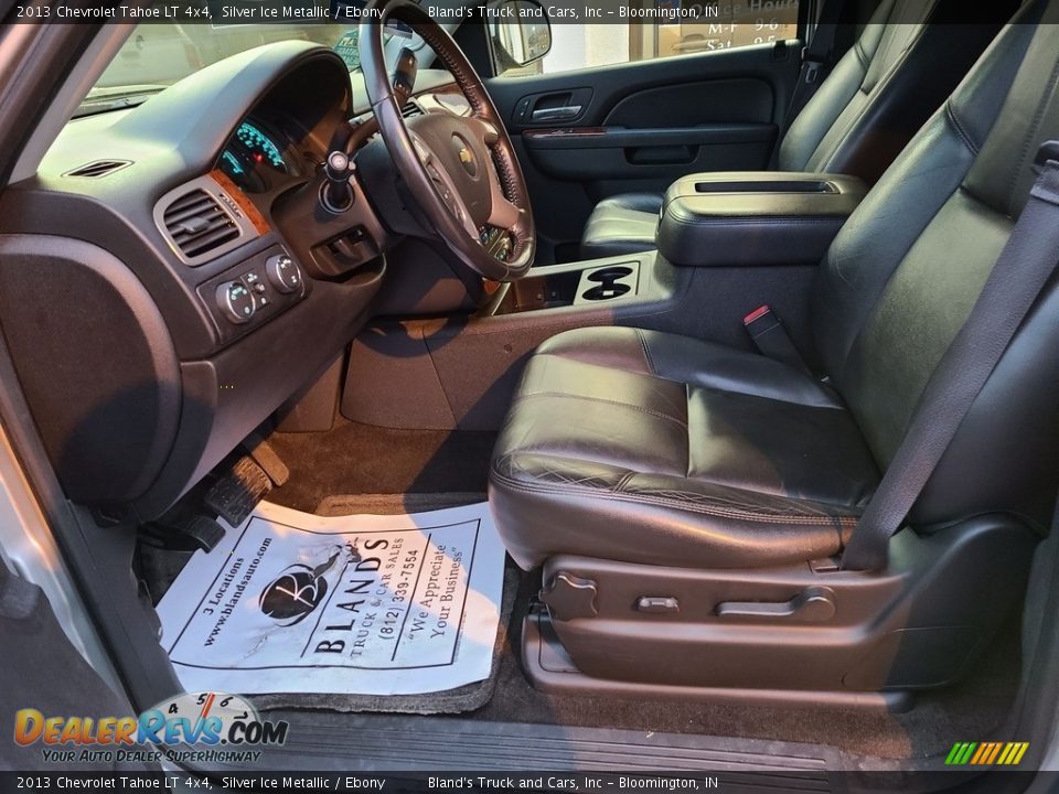 2013 Chevrolet Tahoe LT 4x4 Silver Ice Metallic / Ebony Photo #7