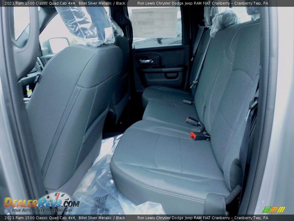 2021 Ram 1500 Classic Quad Cab 4x4 Billet Silver Metallic / Black Photo #12