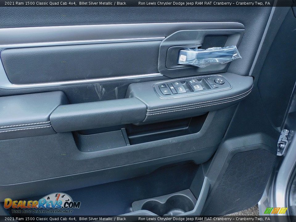 2021 Ram 1500 Classic Quad Cab 4x4 Billet Silver Metallic / Black Photo #14