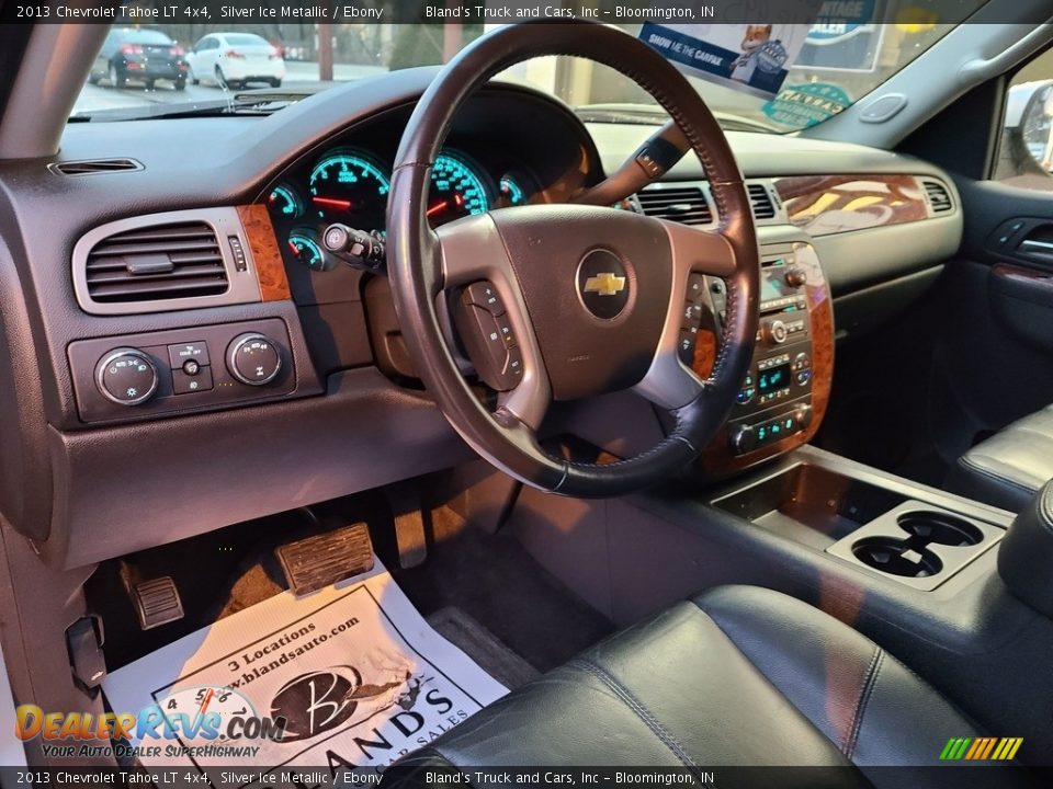 2013 Chevrolet Tahoe LT 4x4 Silver Ice Metallic / Ebony Photo #10