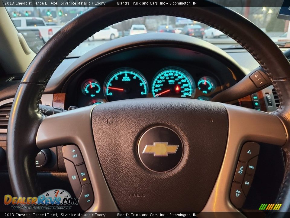 2013 Chevrolet Tahoe LT 4x4 Silver Ice Metallic / Ebony Photo #13