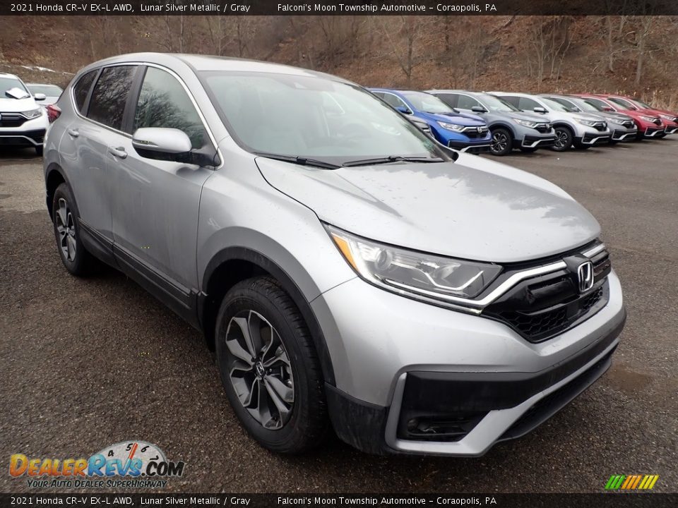 Front 3/4 View of 2021 Honda CR-V EX-L AWD Photo #5