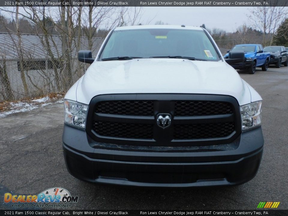 2021 Ram 1500 Classic Regular Cab Bright White / Diesel Gray/Black Photo #2