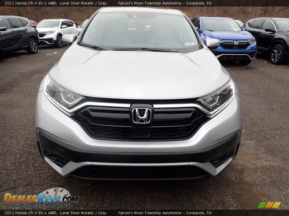 2021 Honda CR-V EX-L AWD Lunar Silver Metallic / Gray Photo #6