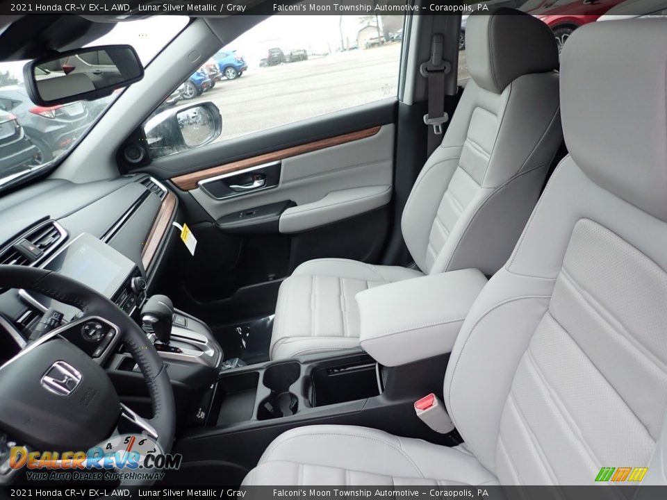 Front Seat of 2021 Honda CR-V EX-L AWD Photo #7