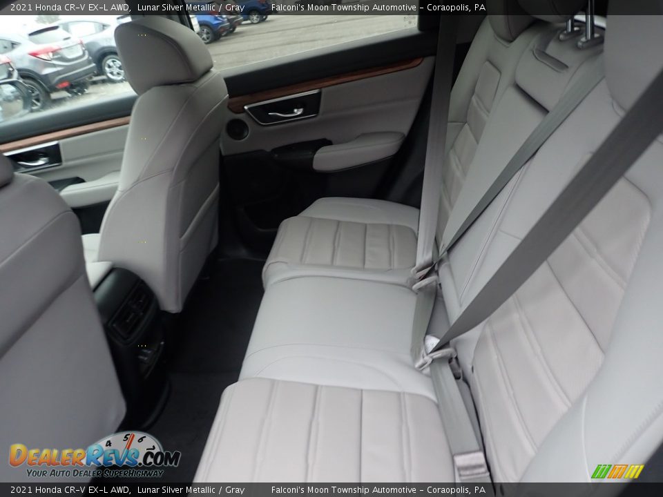2021 Honda CR-V EX-L AWD Lunar Silver Metallic / Gray Photo #8
