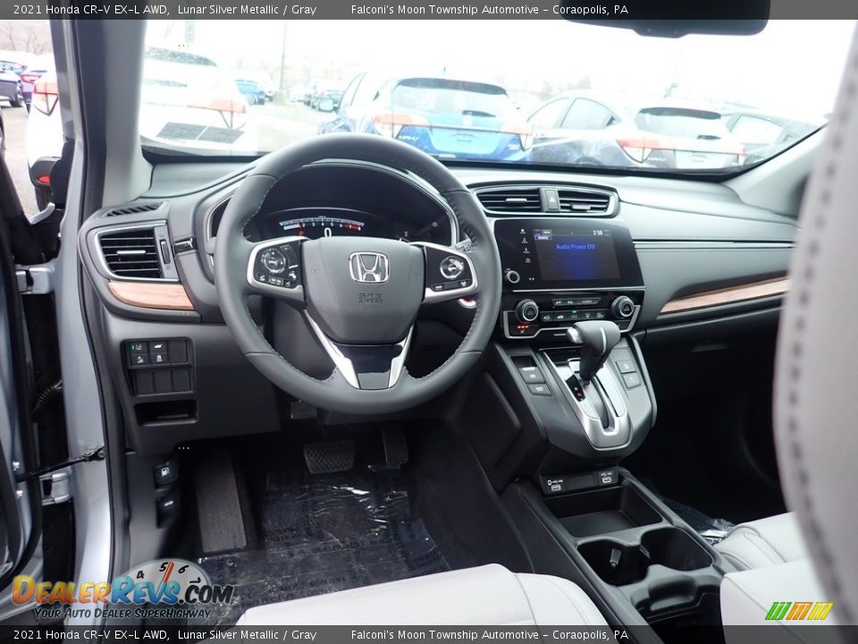 Dashboard of 2021 Honda CR-V EX-L AWD Photo #9