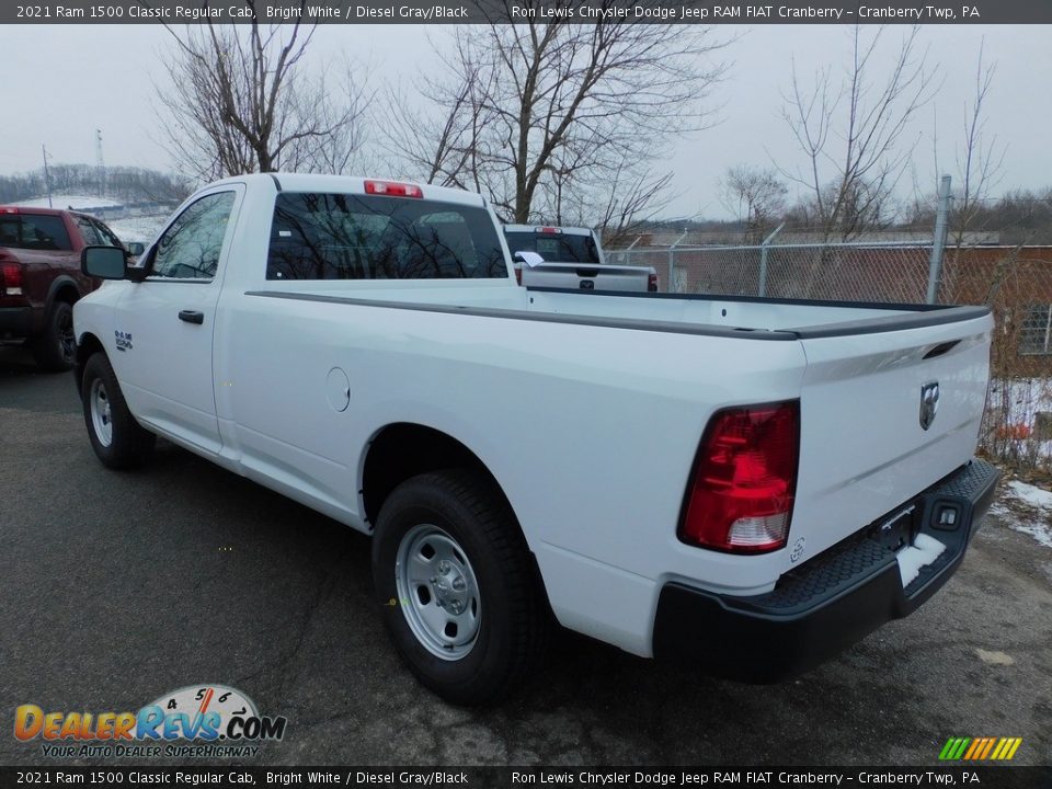 2021 Ram 1500 Classic Regular Cab Bright White / Diesel Gray/Black Photo #8