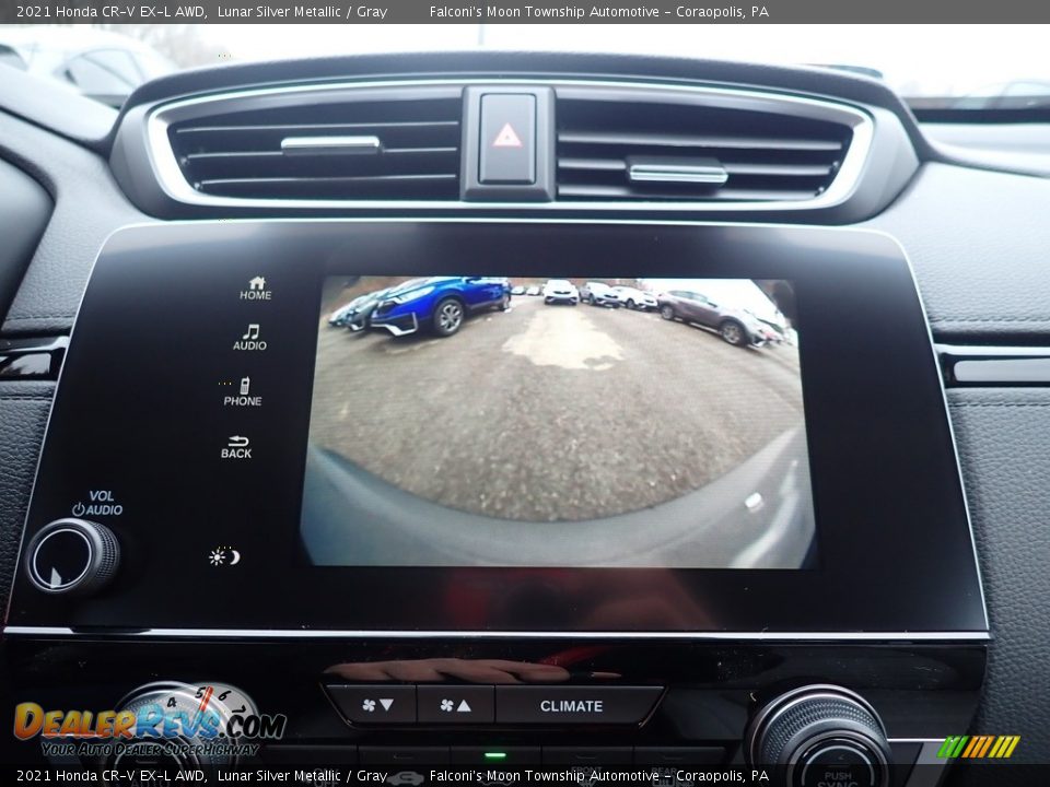 2021 Honda CR-V EX-L AWD Lunar Silver Metallic / Gray Photo #14