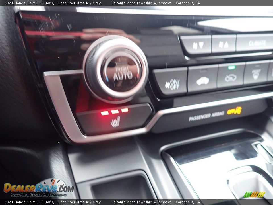 2021 Honda CR-V EX-L AWD Lunar Silver Metallic / Gray Photo #15
