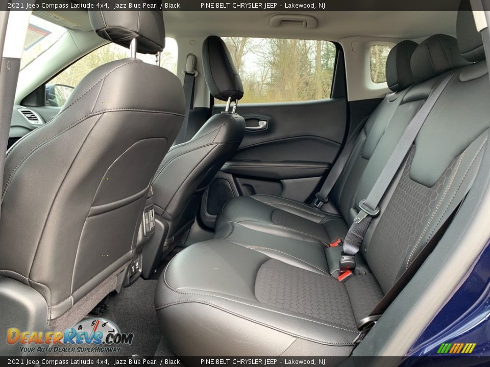 2021 Jeep Compass Latitude 4x4 Jazz Blue Pearl / Black Photo #9