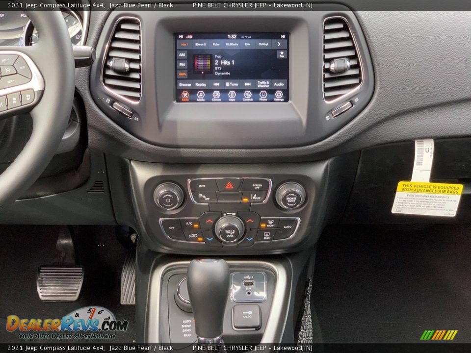2021 Jeep Compass Latitude 4x4 Jazz Blue Pearl / Black Photo #10
