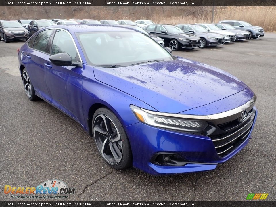 2021 Honda Accord Sport SE Still Night Pearl / Black Photo #6