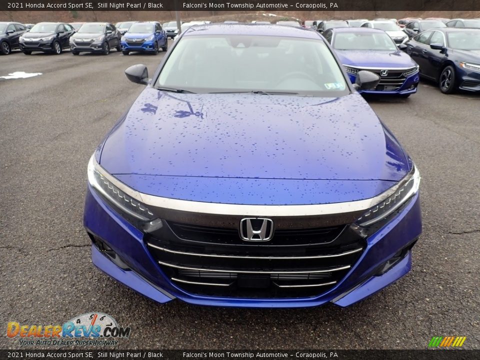 2021 Honda Accord Sport SE Still Night Pearl / Black Photo #7