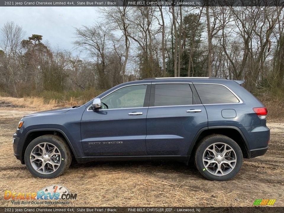 Slate Blue Pearl 2021 Jeep Grand Cherokee Limited 4x4 Photo #4