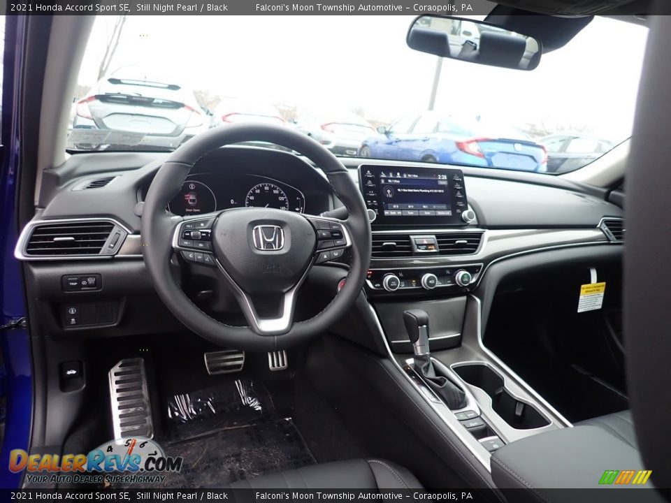 2021 Honda Accord Sport SE Still Night Pearl / Black Photo #10