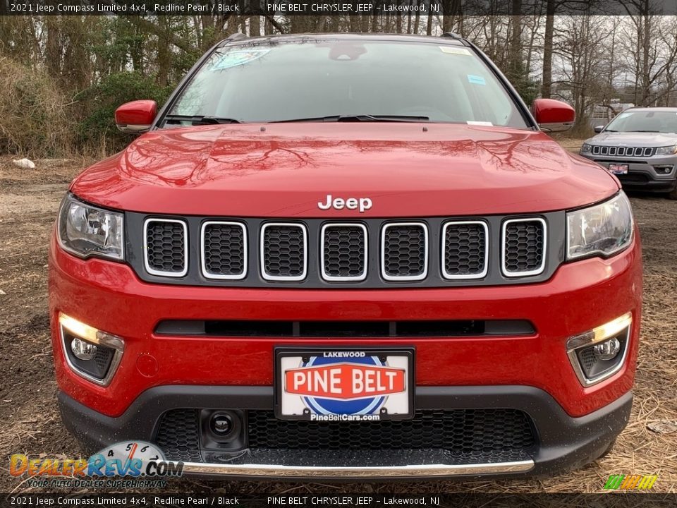 2021 Jeep Compass Limited 4x4 Redline Pearl / Black Photo #3