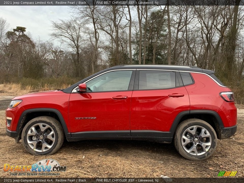 Redline Pearl 2021 Jeep Compass Limited 4x4 Photo #4