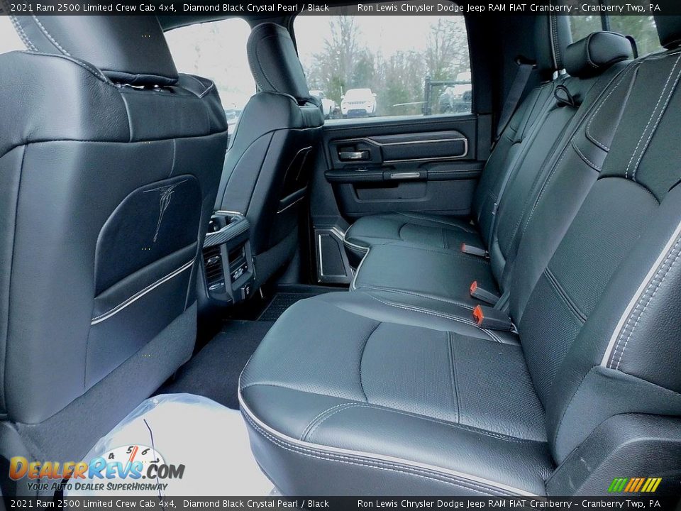 Rear Seat of 2021 Ram 2500 Limited Crew Cab 4x4 Photo #12
