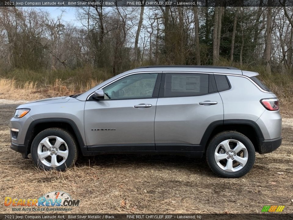 Billet Silver Metallic 2021 Jeep Compass Latitude 4x4 Photo #4