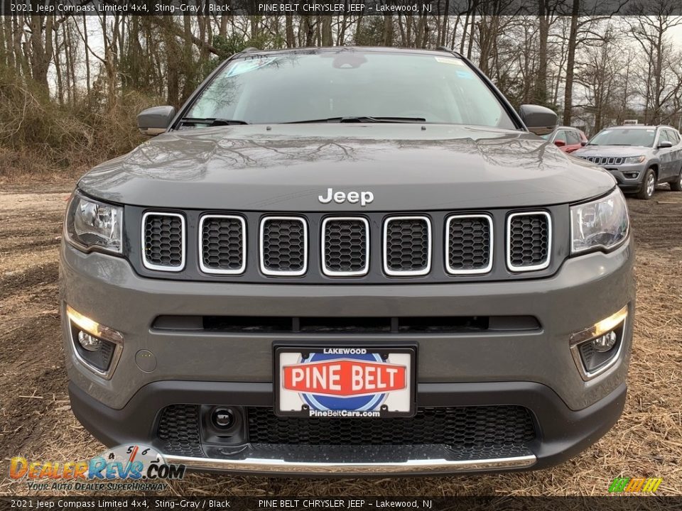 2021 Jeep Compass Limited 4x4 Sting-Gray / Black Photo #3