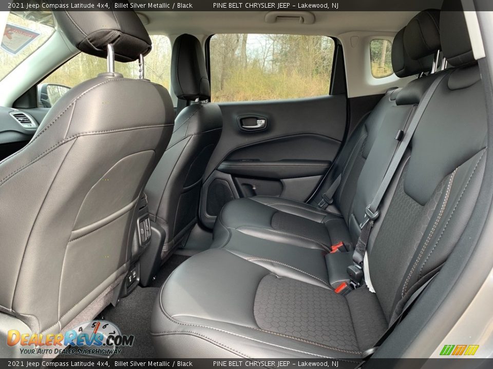 2021 Jeep Compass Latitude 4x4 Billet Silver Metallic / Black Photo #9