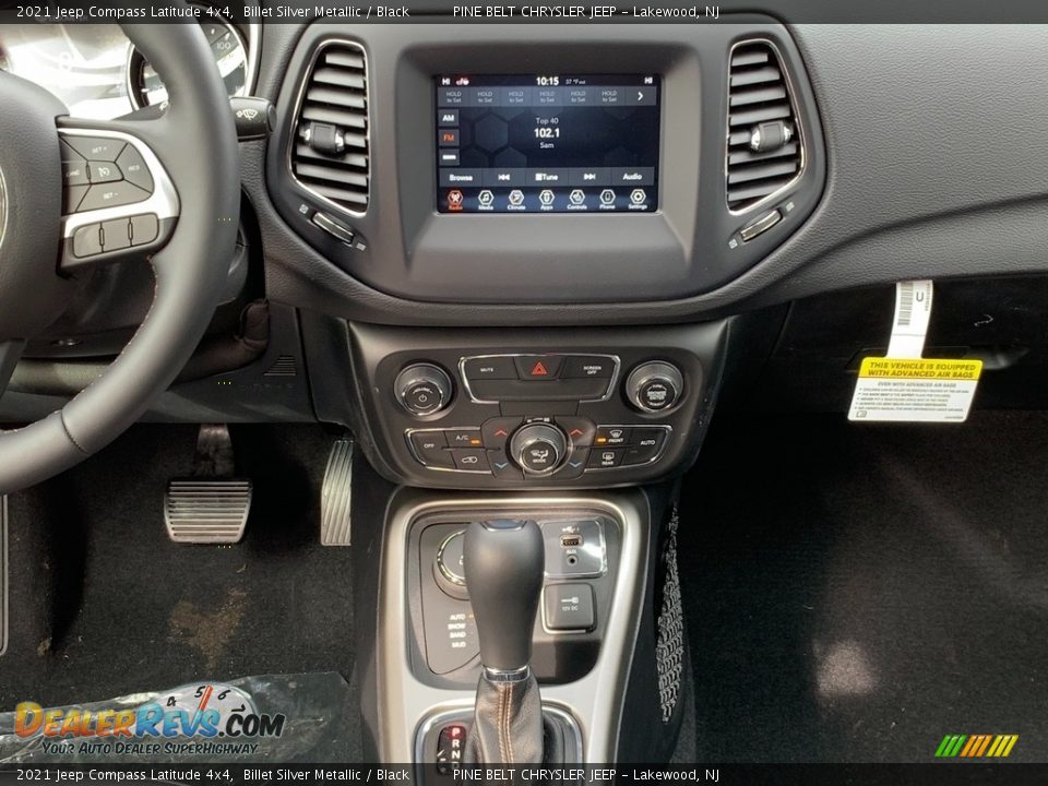 2021 Jeep Compass Latitude 4x4 Billet Silver Metallic / Black Photo #10
