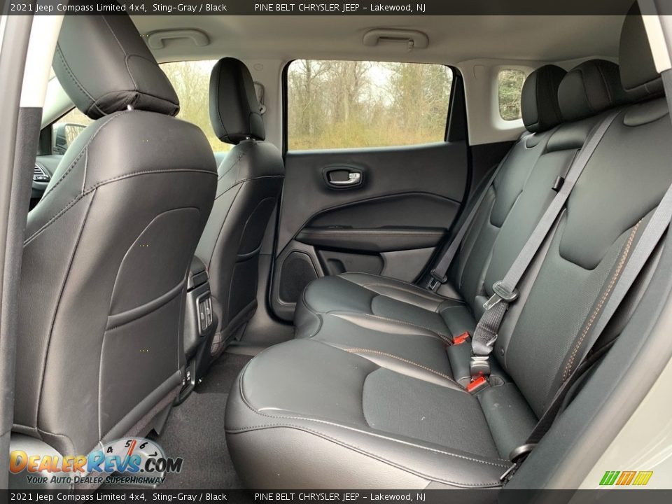 Rear Seat of 2021 Jeep Compass Limited 4x4 Photo #9