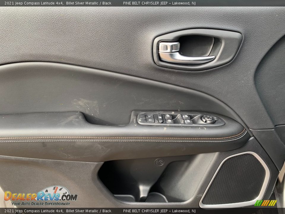2021 Jeep Compass Latitude 4x4 Billet Silver Metallic / Black Photo #13