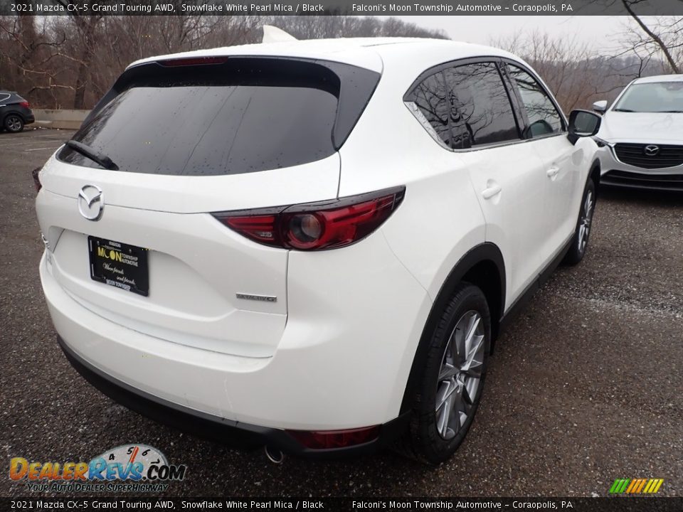 2021 Mazda CX-5 Grand Touring AWD Snowflake White Pearl Mica / Black Photo #2