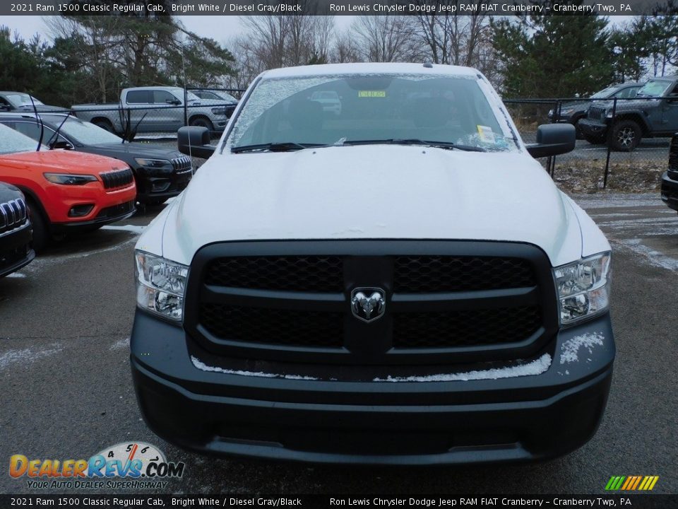 2021 Ram 1500 Classic Regular Cab Bright White / Diesel Gray/Black Photo #2