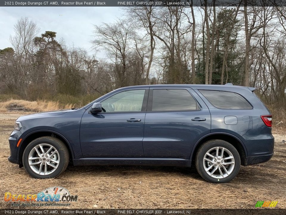 Reactor Blue Pearl 2021 Dodge Durango GT AWD Photo #4