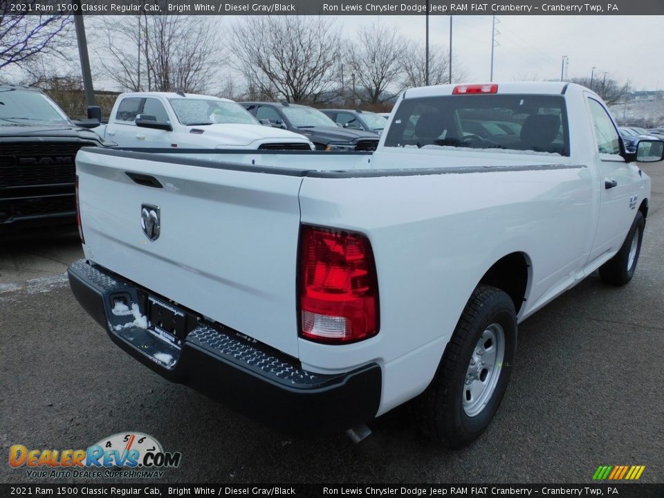 2021 Ram 1500 Classic Regular Cab Bright White / Diesel Gray/Black Photo #5