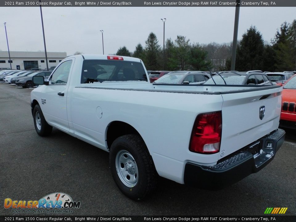 2021 Ram 1500 Classic Regular Cab Bright White / Diesel Gray/Black Photo #8