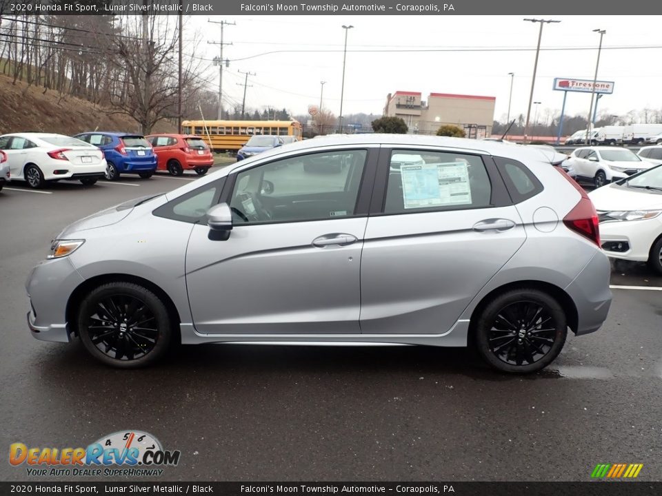 2020 Honda Fit Sport Lunar Silver Metallic / Black Photo #3