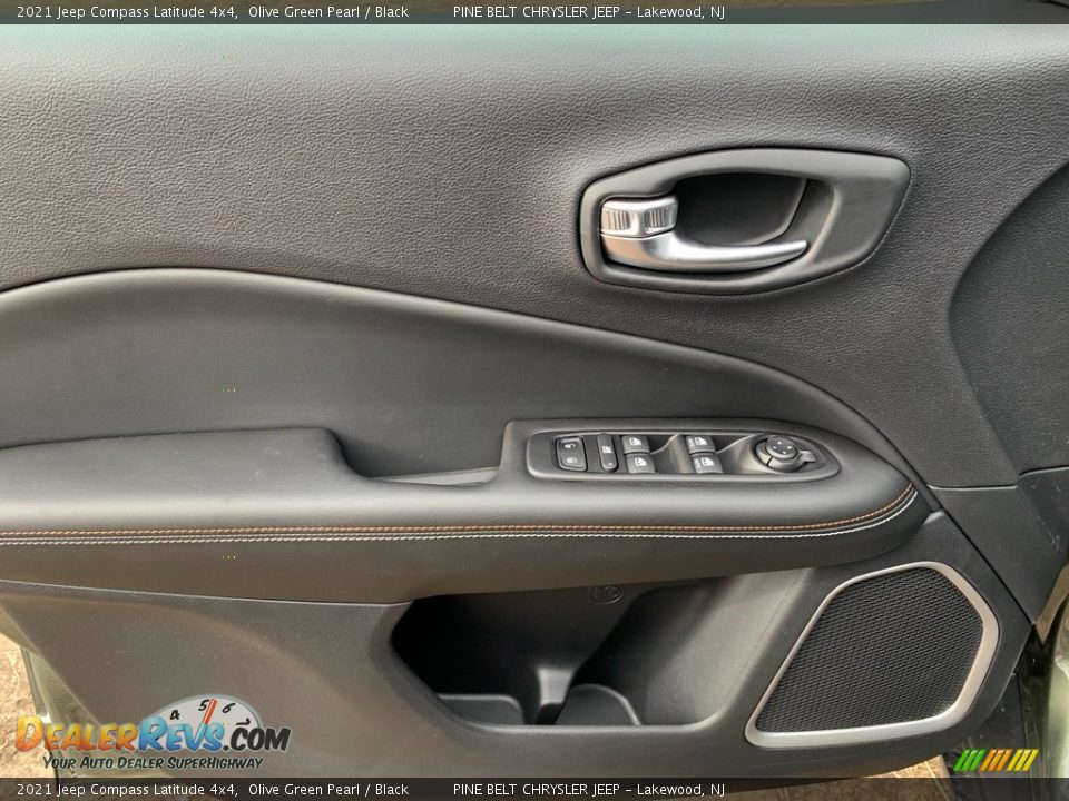2021 Jeep Compass Latitude 4x4 Olive Green Pearl / Black Photo #13