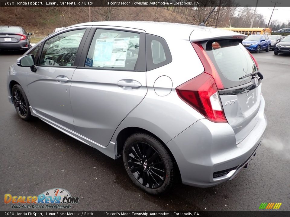 2020 Honda Fit Sport Lunar Silver Metallic / Black Photo #4