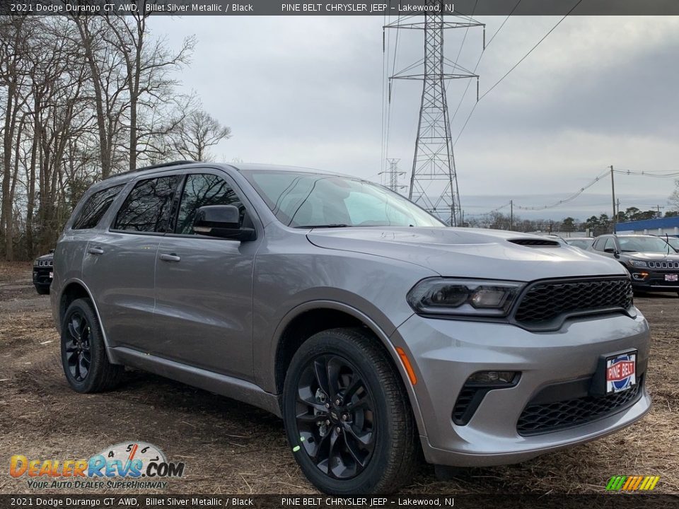 2021 Dodge Durango GT AWD Billet Silver Metallic / Black Photo #1