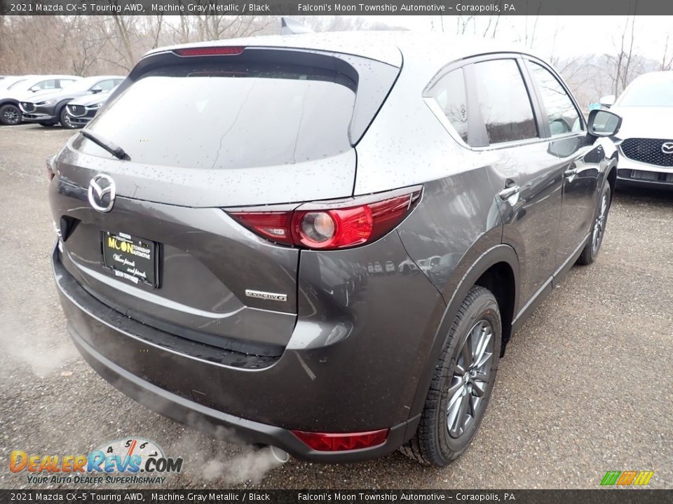 2021 Mazda CX-5 Touring AWD Machine Gray Metallic / Black Photo #2