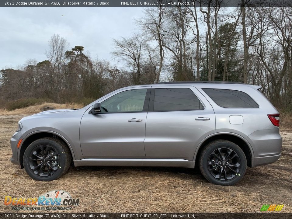 Billet Silver Metallic 2021 Dodge Durango GT AWD Photo #4