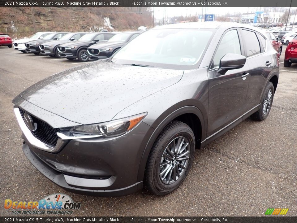 Front 3/4 View of 2021 Mazda CX-5 Touring AWD Photo #5