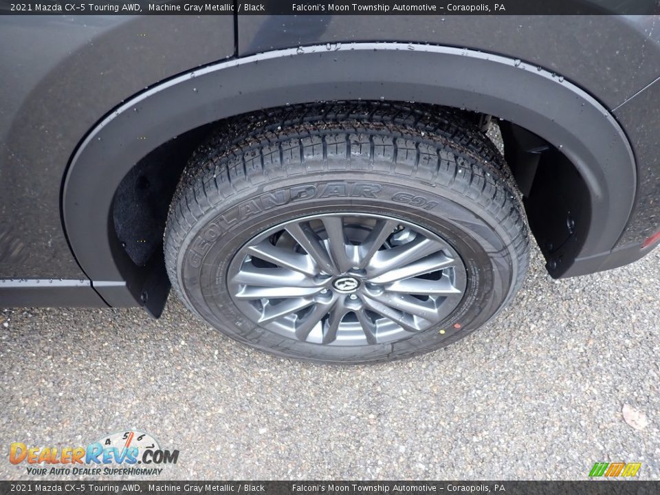 2021 Mazda CX-5 Touring AWD Machine Gray Metallic / Black Photo #7