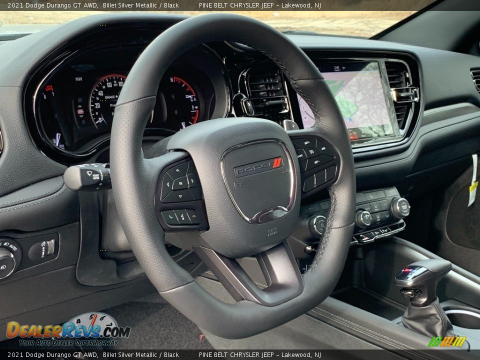 2021 Dodge Durango GT AWD Steering Wheel Photo #12